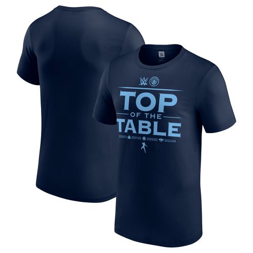 T-Shirt Wwe X Manchester City Roman Reigns Top Of The Table - Marine - Homme