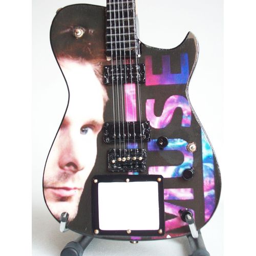 Guitare Miniature Manson Matt Bellamy De Muse