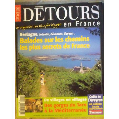 Détours En France//Bretagne,Contentin,Cévennes,Vosges Balades Sur Les Chemins Secrets