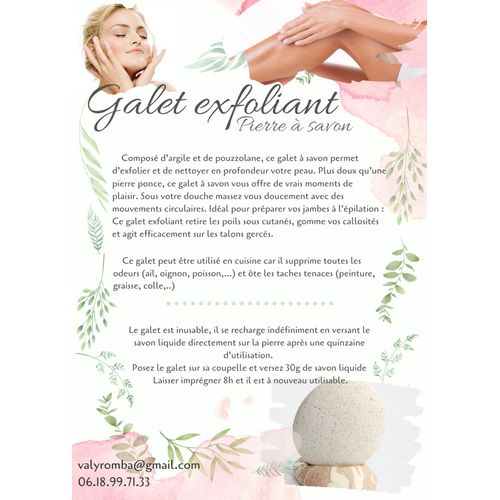 Galet Exfoliant Pour Le Corps 