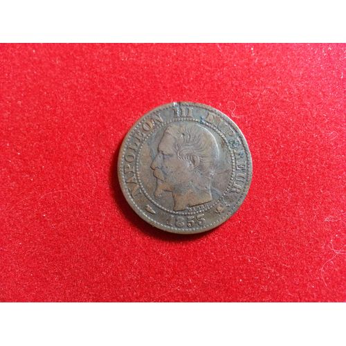Cinq Centimes Napoléon Iii Tête Nue 1853 D