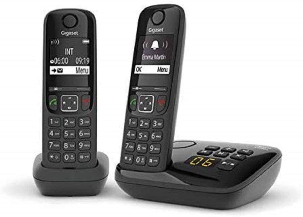 Téléphone fixe sans fil répondeur Gigaset SL910A DUO
