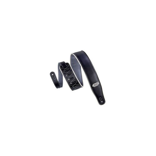 Levy's M26vcp-Blk - Sangle Guitare Vinyle Black