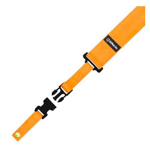 Dimarzio Dd2200or Nylon Cliplock - Orange Neon - Sangle Guitare