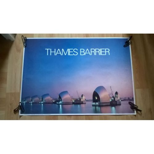 Affiche Thames Barrier