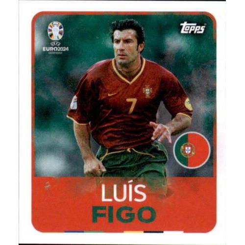 Vignette Topps Euro 2024 Luis Figo Leg 7