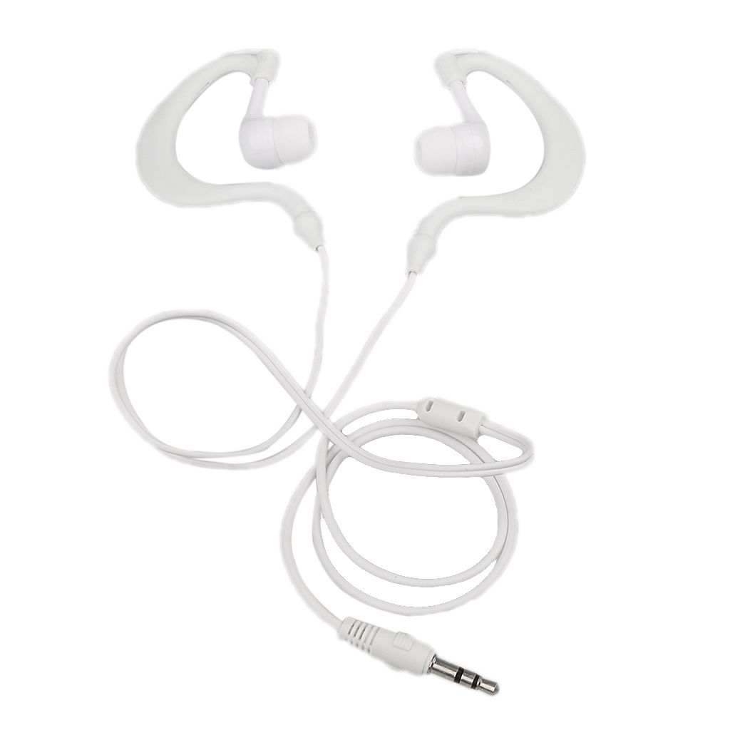 écouteurs Intra-auriculaires Ipx8 étanche 3.5mm Pour Ipod MP3 Player Iphone Ordinateurs Portables blanc