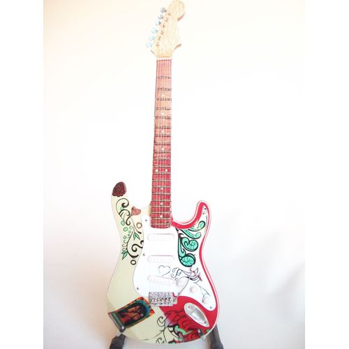 Guitare Miniature Style Stratocaster Jimi Hendrix Monterey
