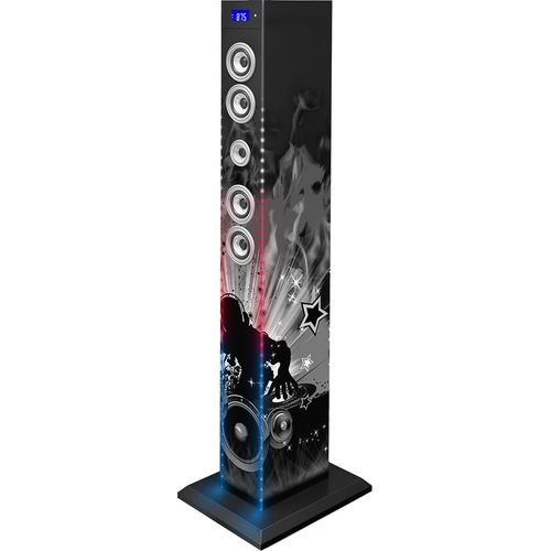 Bigben Sound Tower TW6EQ DJ - Enceinte sans fil Bluetooth - Gris