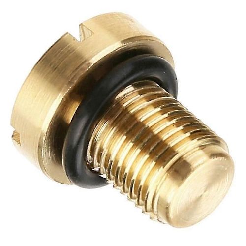 17111712788 Radiator Overflow Coolant Expansion Tank Bleeder Screw Gold Compatible E36 E39 E46 Etc.