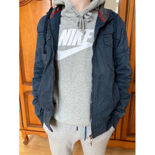 Blouson Bleu Toile Doublé - Gov Denim -16ans (L)