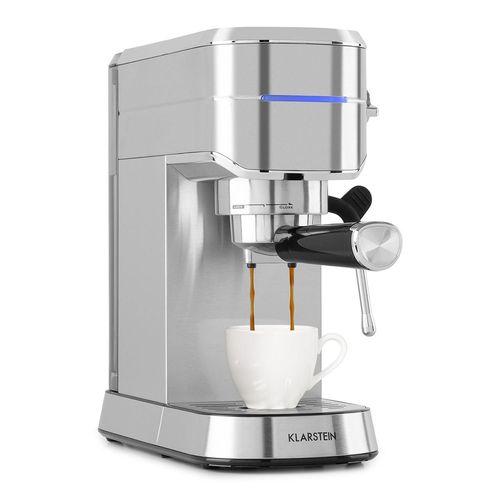 Machine À Café - Klarstein Futura - 1450w - Pression 20 Bars - Argent