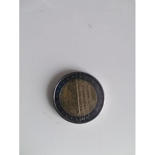 Pièce De 2 Koningin Der Nederlanden