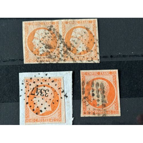 Timbres Napoléon Différentes Couleurs Lot 641