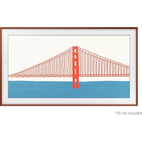Cadre The Frame Samsung Cadre The Frame 55'' 2021 Rouge Brique