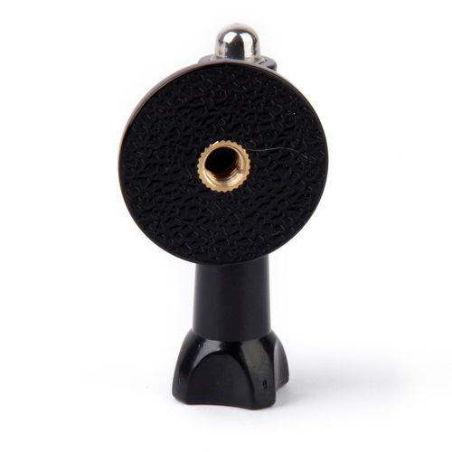 Adaptateur De Montage De Trépied Noir Avec Vis Et écrou Pour Gopro Hd 1 2 3 3+ Caméra