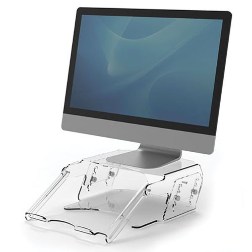 Support Moniteur Ajustable Avec Port-documents Clarity