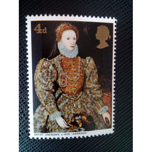 Timbre Royaume - Unis Yt 542 "Queen Elizabeth I" (Artiste Inconnu) 1968 ( 20505 )