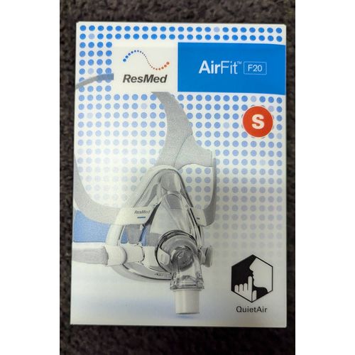 Resmed Airfit F20 Masque Facial Apnée Du Sommeil Taille S - Resmed 