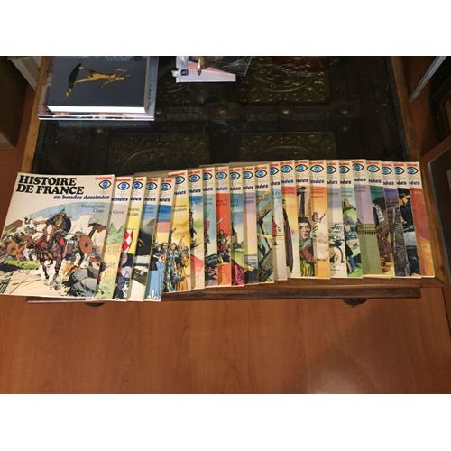 Collection Complète Histoire De France En Bande Dessinées Larousse Fr3 Tome 1 À 24