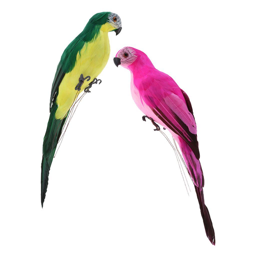 1 PC de mousse de plume artificielle Parrot imitation oiseau modèle Figurine  Décoration décorative de jardin en mousse à motif oiseaux perroquet - Chine  Perroquet artificiel et figurine de modèle d'oiseau prix