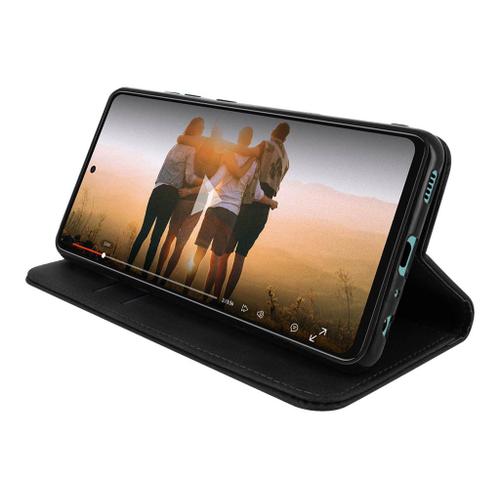 Dlh - Étui À Rabat Pour Téléphone Portable - Noir - Pour Samsung Galaxy A52, A52 5g, A52s 5g