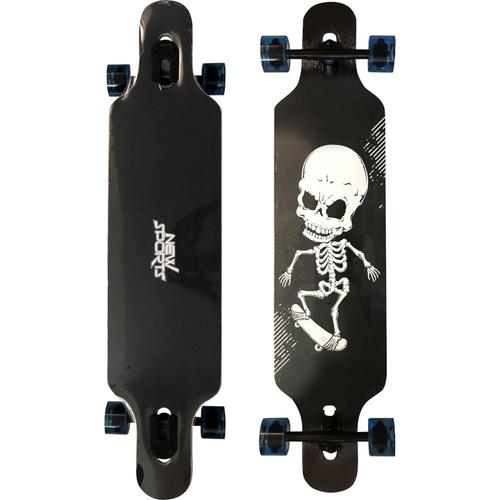Planche Longboard Skull Squelette Abec 9