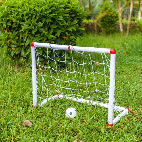 Jouet de Football But Pliable Cage de Foot Portables avec Un Football  Entrainement pour Enfant Jeux Exterieur Interieur Loisir Sport 86cm