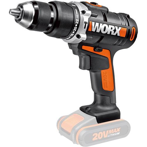 Perceuse-visseuse à percussion sans fil 20V Worx WX372.9 (sans batterie ni chargeur)