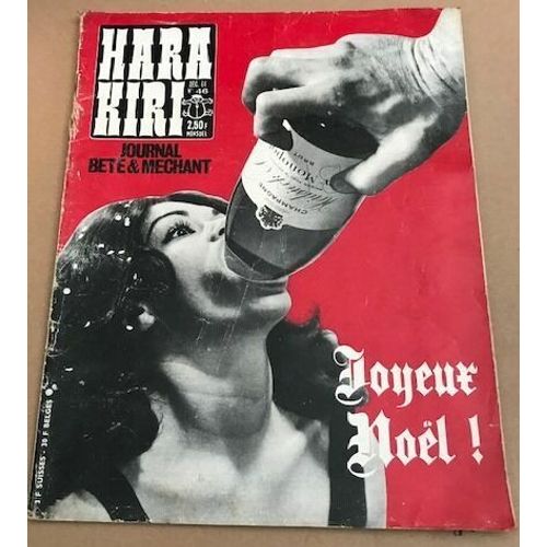 Journal Bête Et Méchant / Revue Hara Kiri N° 46