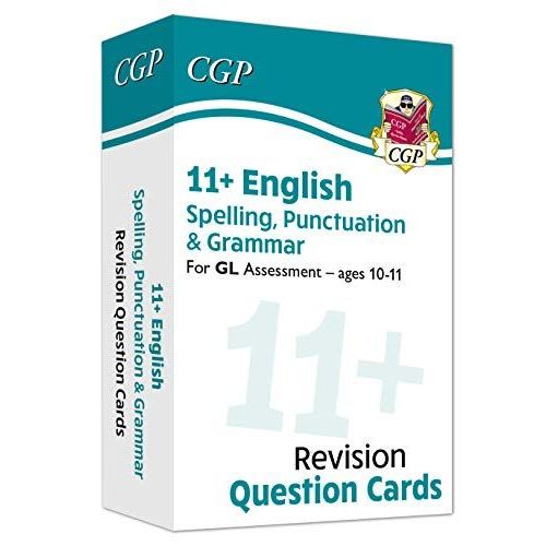 11+ Gl Revision Question Cards: English Spelling, Punctuation & Grammar - Ages 10-11