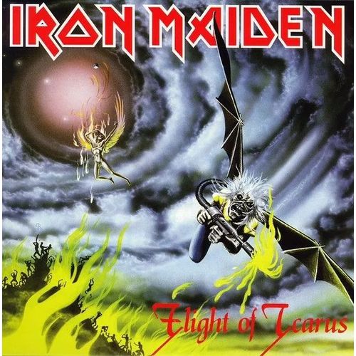Iron Maiden Flight Of Icarus - Rare Pressage Français - Pm 102 Emi 2c 008-07721 1983