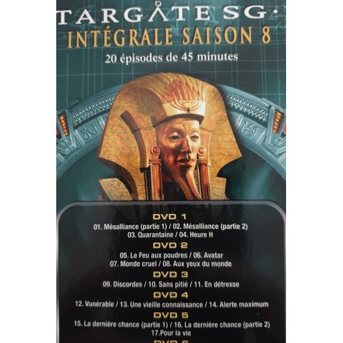 Stargate Sg-1 - Saison 8 - Intégrale - Pack