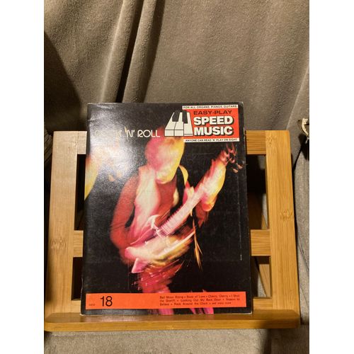 Rock'n Roll Easy Play Speed Music Partition Songbook Ligne Mélodique Accords 18