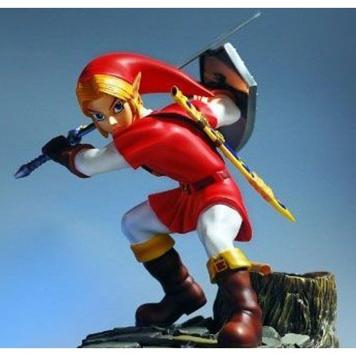 Link Goron Tunic 10" Collectible Statue Rouge