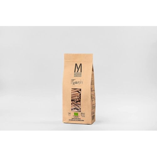 Mancini Pastifico Agricolo - Penne Lisce Au Blé Turanicum 2 Kg (4 Paquets De 500 Gr)