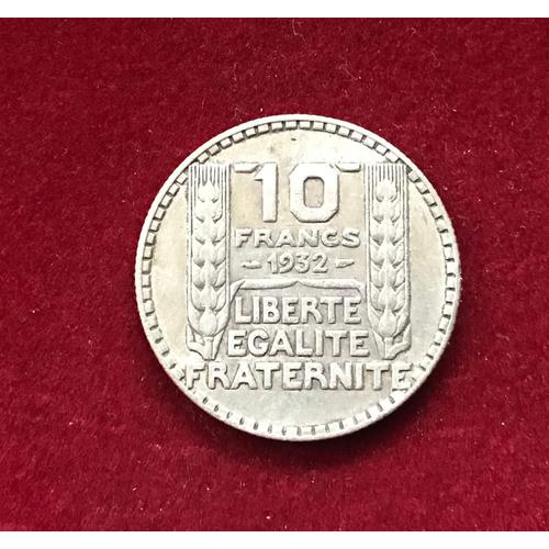 10 Francs - Turin - 1932 - Argent
