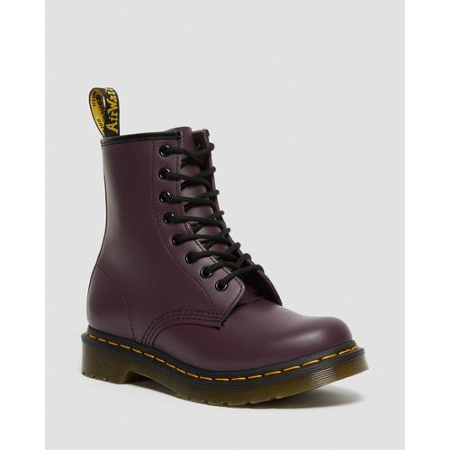 Dr Martens 1460 Women's Leather Ankle Boots Purple Smooth