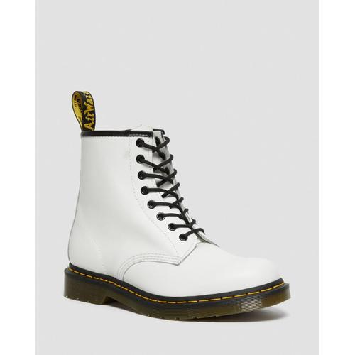 Dr Martens Boots 1460 En Cuir Smooth White Smooth