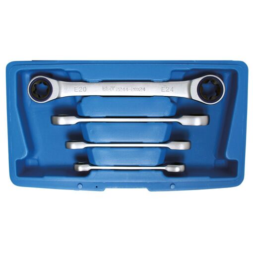 Jeu De Cle Torx Bgs Oeil À Cliquet E6/E8/E10/E12/E14/E18/E20/E24