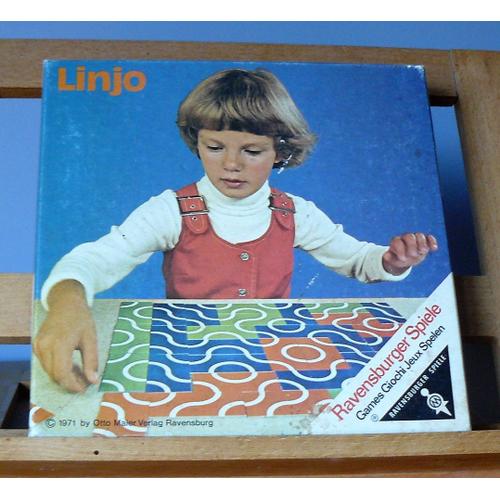 Jeu Éducatif Linjo - Ravensburger - Otto Maier - Allemagne - 1971