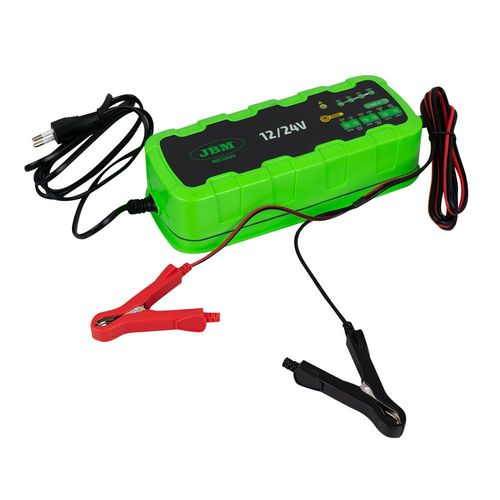 CHARGEUR BATTERIE AUTO 12/24 VOLTS : CHARGE ET MAINTIEN AUTOMATIQUE