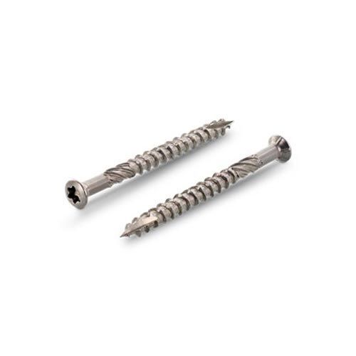 VIS DE TERRASSE LISEKO T-DRILL POINTE CUT TFB INOX MARIN A4 AISI 316 de Ø 5 X 40