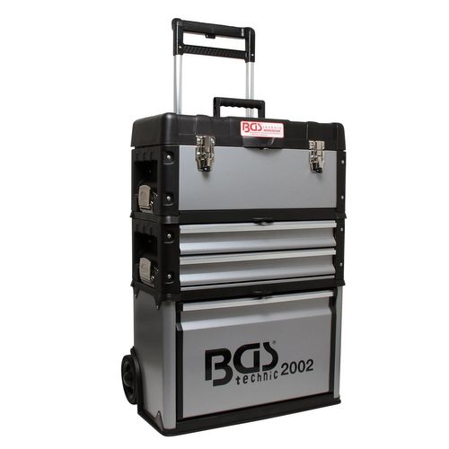 CAISSE A OUTILS BGS TECHNIC VALISE A ROULETTE VIDE