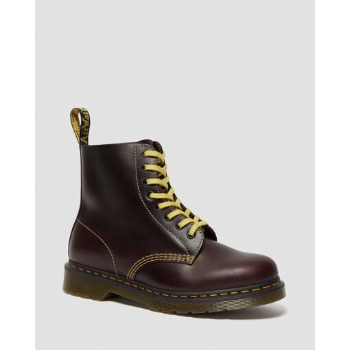Dr Martens Boots 1460 Pascal en cuir Atlas - Oxblood Atlas - 36 | Rakuten
