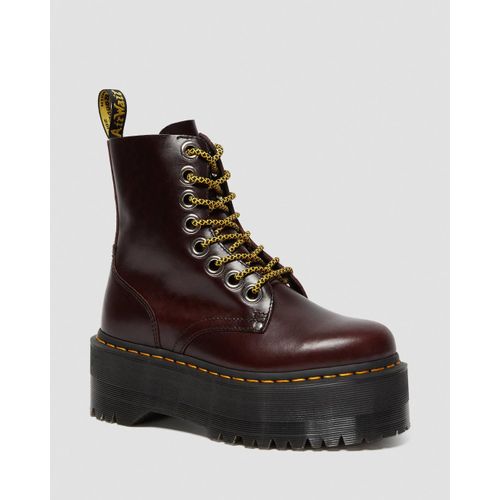 Dr Martens Boots Jadon Max Plateforme Oxblood Atlas