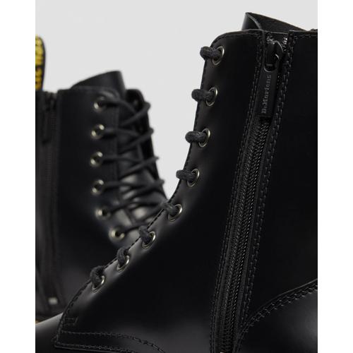 Dr Martens Boots plateformes Jadon Black Polished Smooth 38 Rakuten