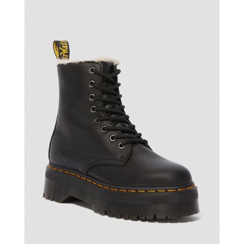 Bottines Dr Martens Boots Plateformes Jadon Doublées De Fausse Fourrure Pisa