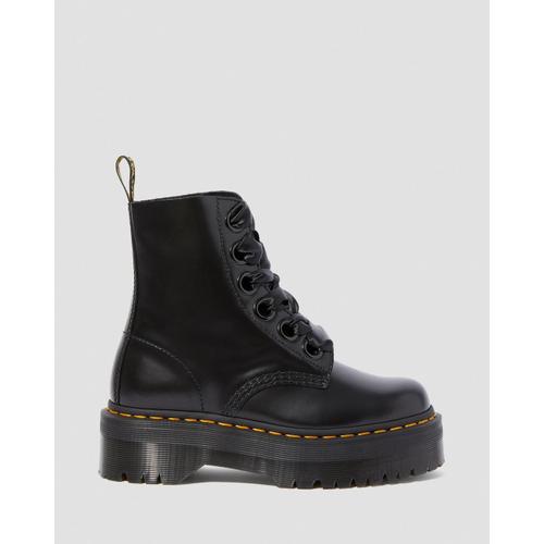 Dr Martens Boots plateformes Molly Black Buttero 41 Rakuten