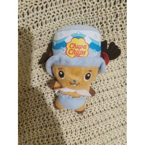 Peluche Doudou Chopper Chupa Chups Bleu Banpresto 11 Cm